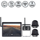SIMPLE SIGHT™ WIRELESS BACKUP CAMERA SYSTEM WITH 7" HD MONITOR (3-CHANNEL)