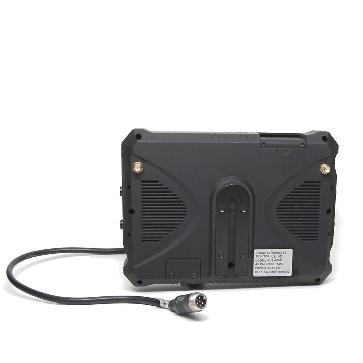 Wireless Backup Camera System | 7" Quad View Display with Built-in DVR