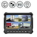7" Digital Quad View Color Monitor with Built-In DVR | RVS-3710-DVR