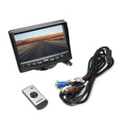 7" LED Digital Color Rear View Monitor (Three Channel)