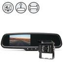 Backup Camera System with Replacement Mirror Monitor