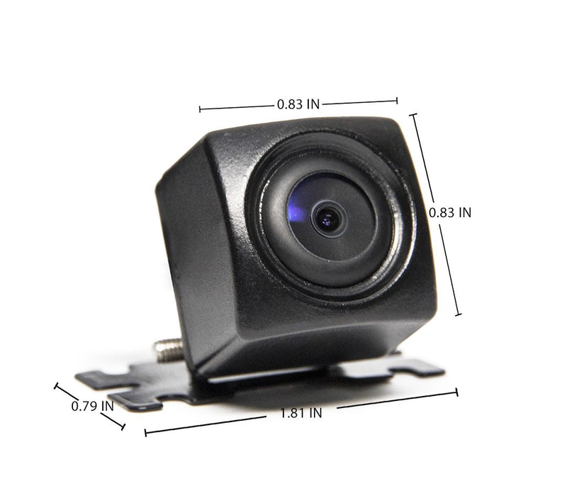 Backup Camera System | Two Camera Setup (One Surface Mount, One 130°) with Trailer Tow Quick Connect Kit