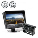Backup Camera System with Dual Lens Camera