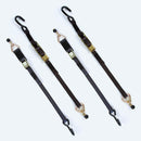 Q'Straint (4) QRT M-Series Automotive Restraint Tie-Down Straps | M-201-L30