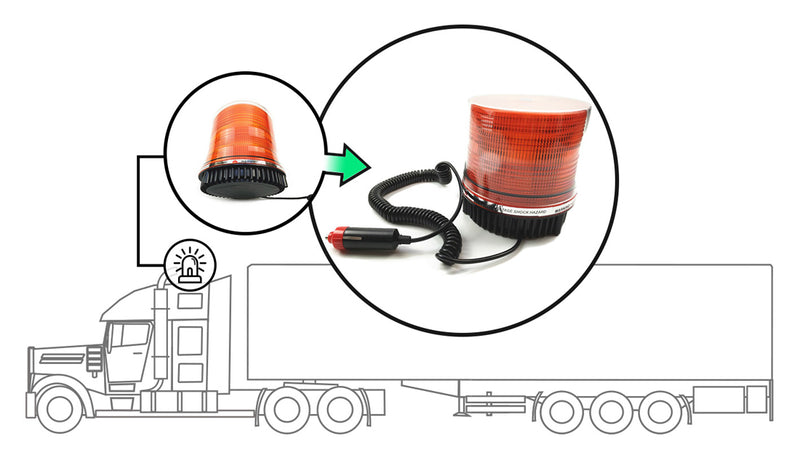 Warning Light for Driver Fatigue Monitoring System | RVS-350-WL