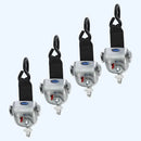 Q'Straint 4 QRT-360 Retractors with L-Track Fittings Kit | ‎Q-10010