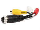 5 Pin Female to RCA Female Adapter
