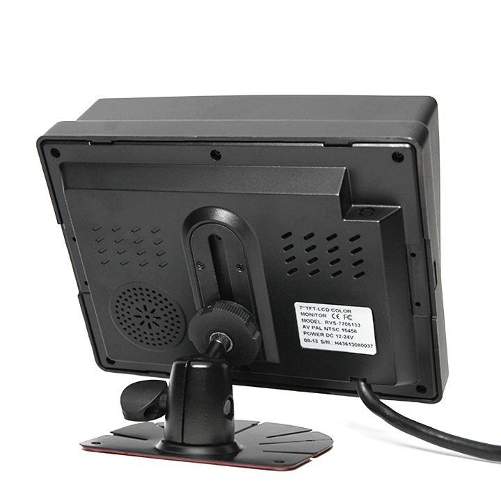 Backup Camera System | Two Camera Setup (One Surface Mount, One 130°) with Trailer Tow Quick Connect Kit