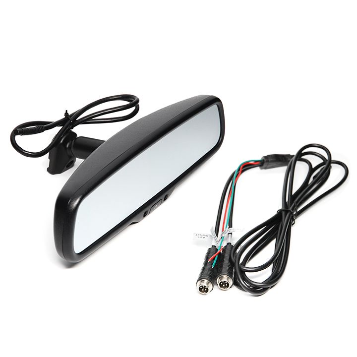 Backup Camera System with Replacement Mirror Display