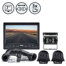 Backup Camera System with Side Cameras and Multi-Camera Quick Connect Kit