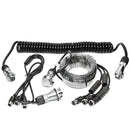 Backup Camera System with Side Cameras and Multi-Camera Quick Connect Kit