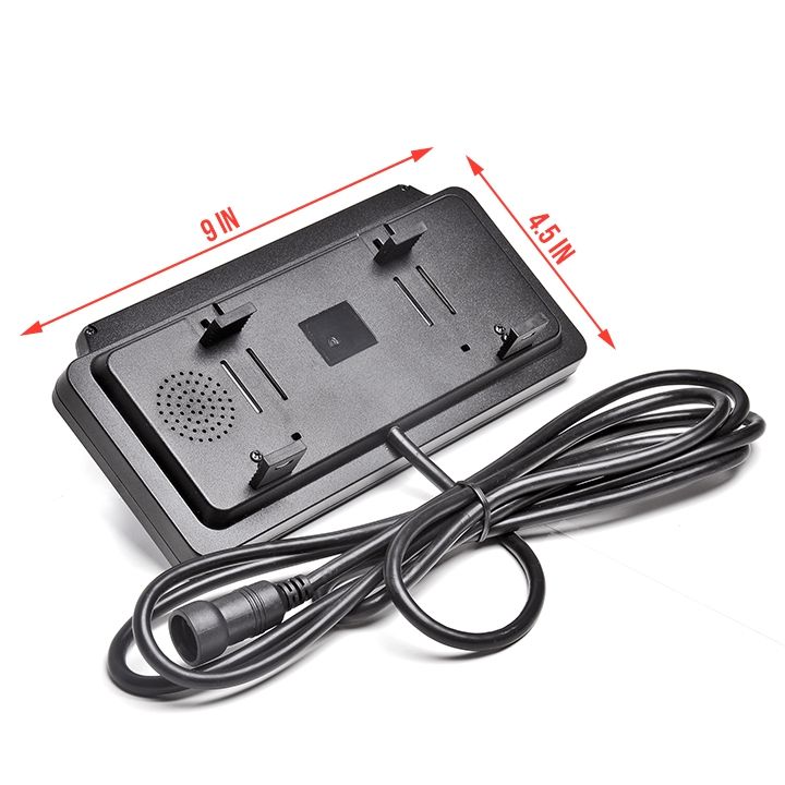 Backup Camera System with 7" Mirror Monitor