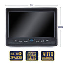 Backup Camera System with Flush Mount Camera (FMVSS 111 Compliant)