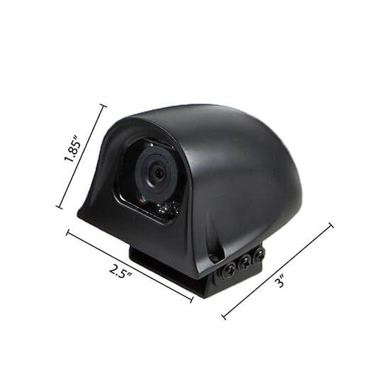 Backup Camera System For Tractor-Trailer with Integrated Sensors | 4 Camera Setup