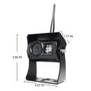 Wireless Backup Camera System | 7" Quad View Display with Built-in DVR