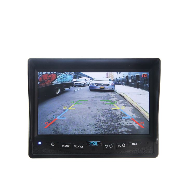 Backup Camera System | Two Camera Setup (One Surface Mount, One 130°) with Trailer Tow Quick Connect Kit