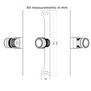 LICENSE PLATE BRACKET FOR FLUSH MOUNT CAMERA