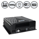 MobileMule™ 5 Channel 1080P Mobile DVR with GPS Tracking and Live Video Options (Hard Drive)