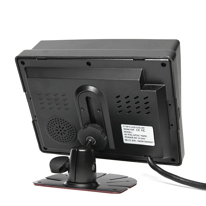 7" LED Digital Color Rear View Monitor with RCA Connections
