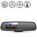 G-SERIES Rear View Replacement Mirror Monitor with Compass and Temperature
