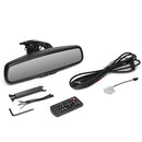 G-SERIES Rear View Replacement Mirror Monitor with Compass and Temperature