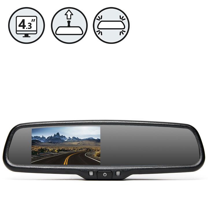 G-SERIES Rear View Replacement Mirror Monitor