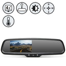 G-SERIES Rear View Replacement Mirror Monitor with Auto-Dimming, Compass and Temperature