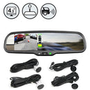 G-SERIES Rear View Replacement Mirror Monitor With Backup Sensors