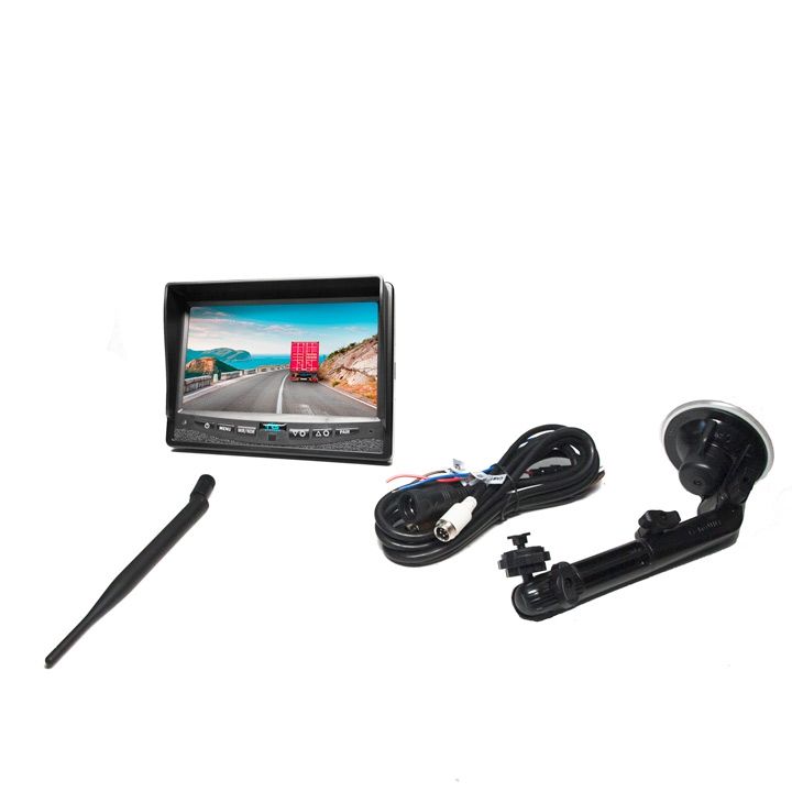 SimpleSight™ Wireless 7” Single Screen Monitor With Wired Side Camera